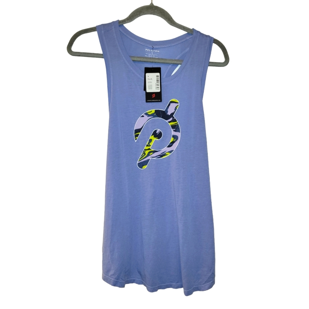 Peloton, NWT, Tank Top, Flow Racer Back Tank, Purple Tank, Women's size S, L-28